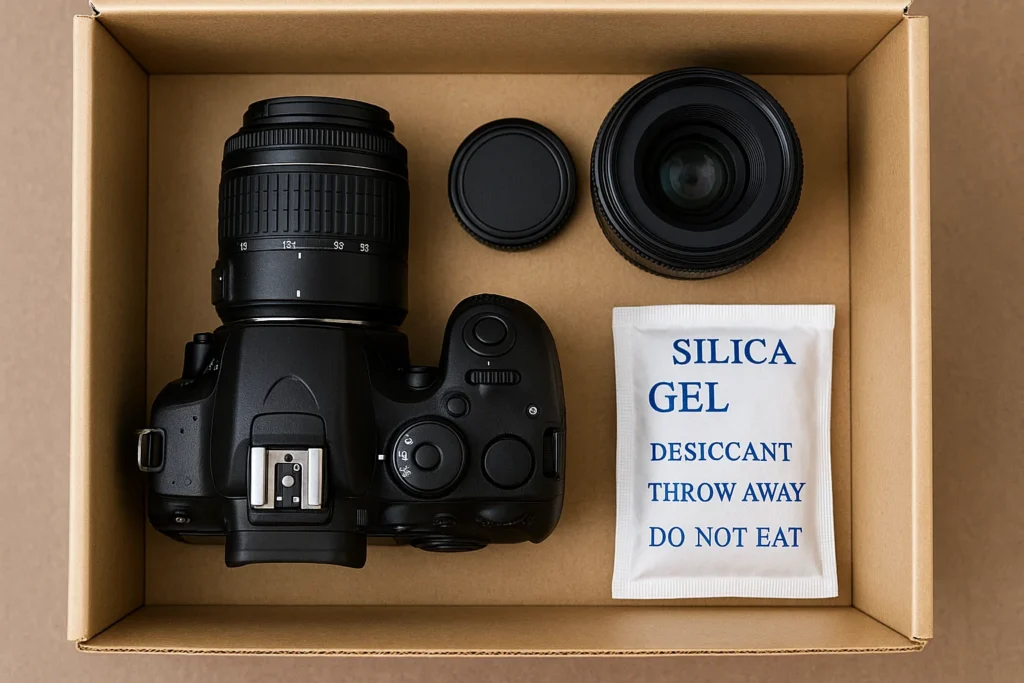 manfaat silica gel untuk kamera