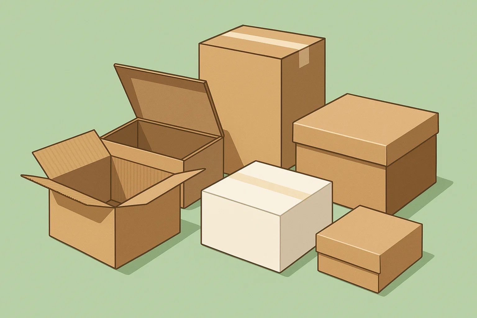 Mengenal Jenis Karton Box untuk Pengemasan: Panduan Lengkap Sebelum Anda Memesan Karton Box Custom